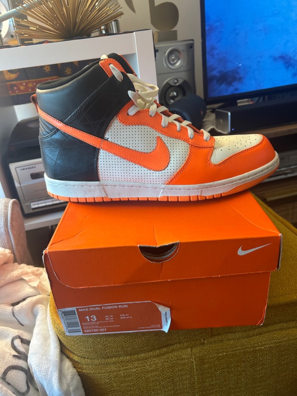 Nike Men’s High-Top Sneakers - Dual Fusion Run